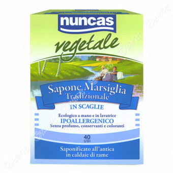 SAPONE MARSIGLIA VEGETALE NUNCAS