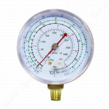 Manometro alta pressione per R12, R22, R502 Diametro 68 mm Attacco maschio 1/8' NPT
